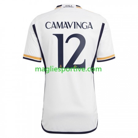 Completo Calcio Real Madrid Camavinga 12 Divisa Prima 2023-2024
